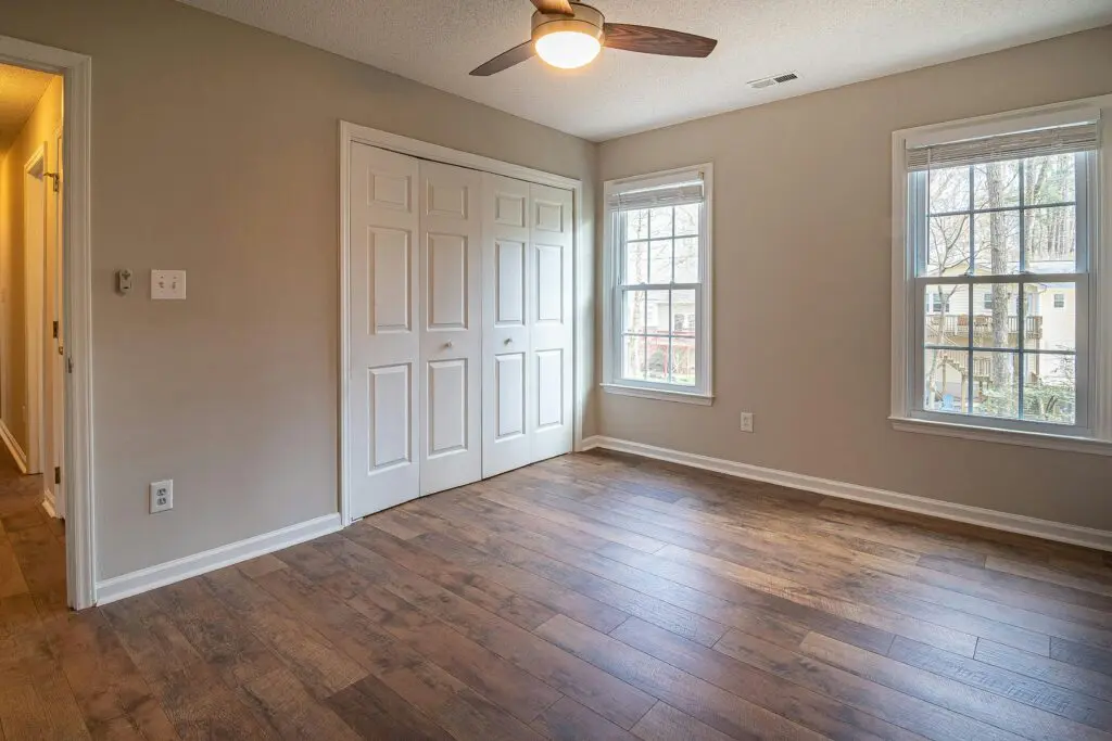 room with hardwood flooring