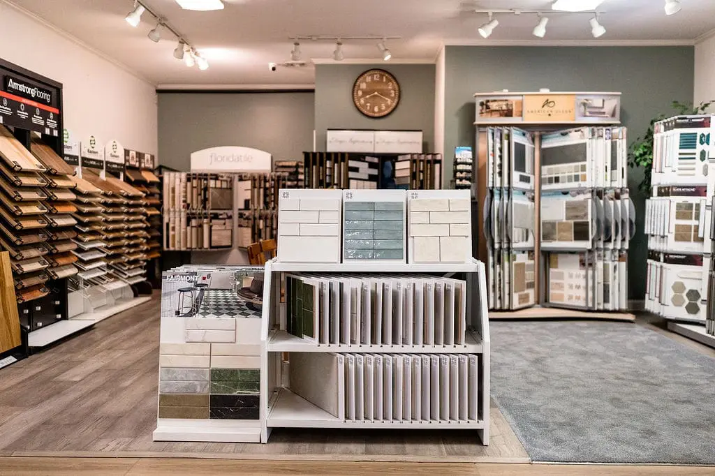Showroom displays