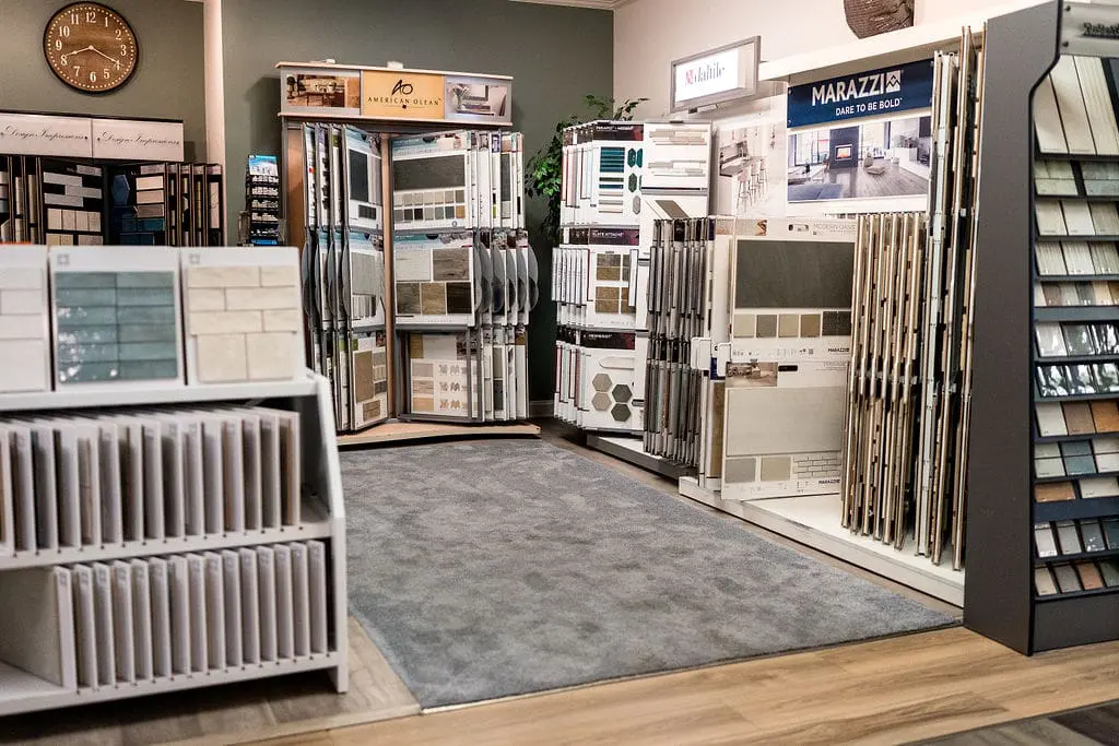 Showroom displays
