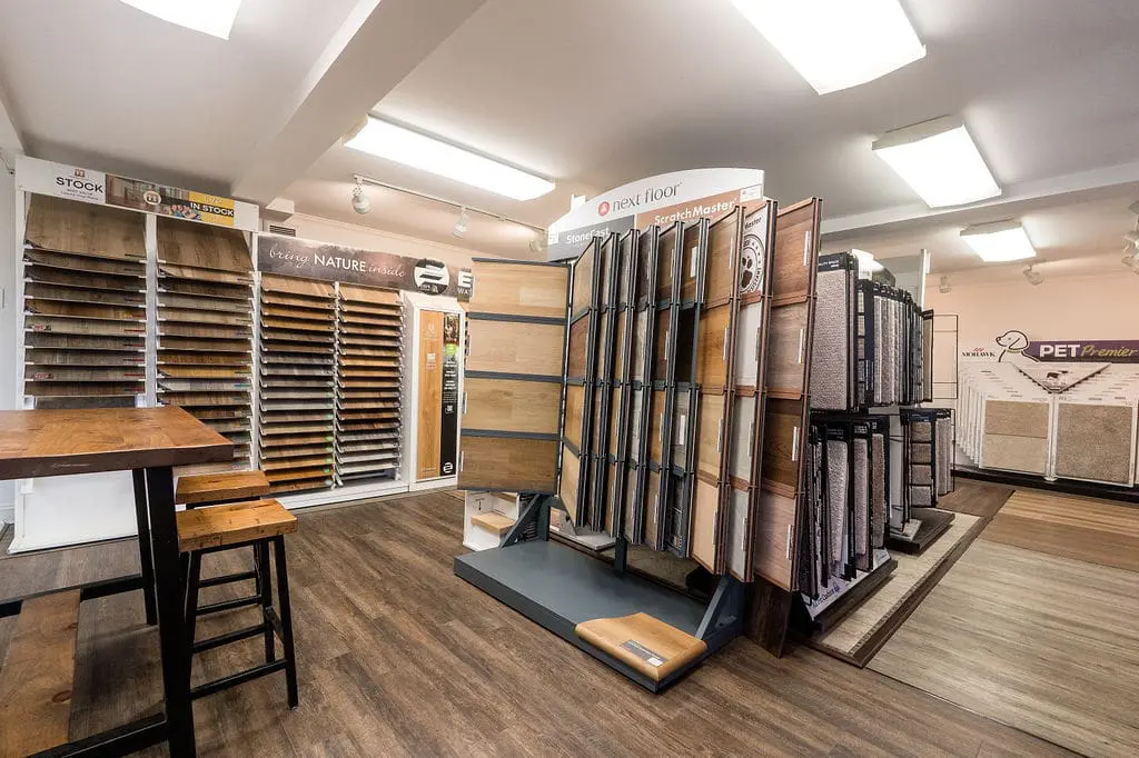 Showroom displays