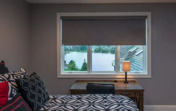 Room with custom shades